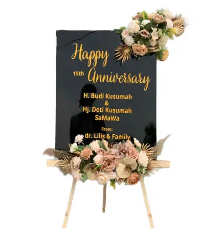 Papan Bunga Akrilik Wonocoyo